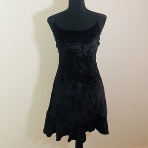 Aqua dress from Bloomingdales